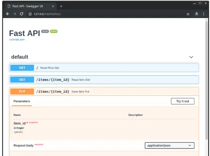 下载网络工具或网络应用程序 FastAPI