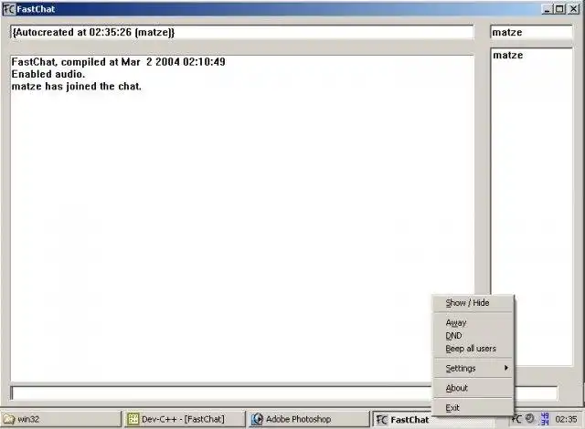 Download webtool of webapp FastChat