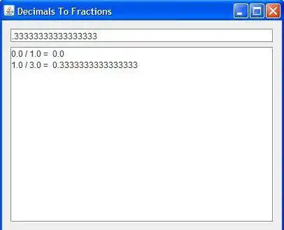 Download web tool or web app Fast Decimals to Fractions to run in Windows online over Linux online