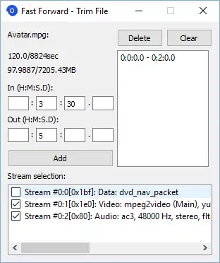 Download web tool or web app Fast Forward