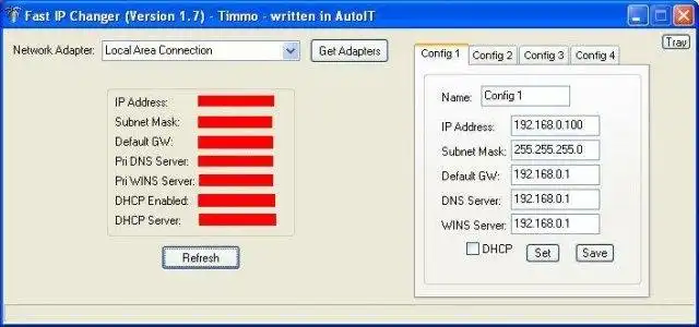 Download web tool or web app Fast IP Changer for Windows