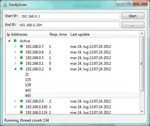 Mag-download ng web tool o web app Fast Ip Scanner