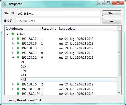 Download web tool or web app Fast Ip Scanner