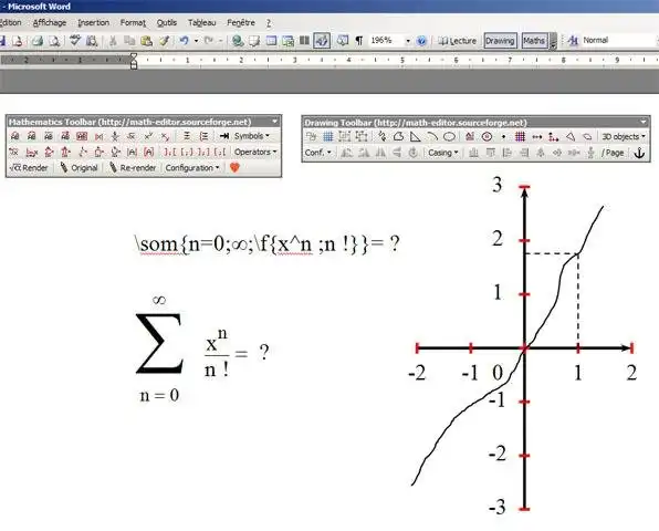 Загрузите веб-инструмент или веб-приложение Fast Math Formula Editor для MS Word