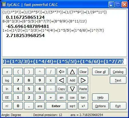 Download web tool or web app fast powerful CALC