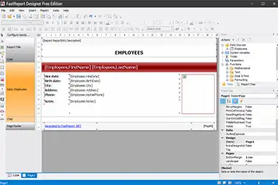 Загрузите веб-инструмент или веб-приложение FastReport