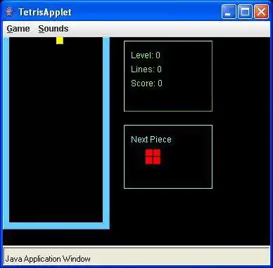 Download web tool or web app FaTBloG - FallingTetriminoeBlockGame to run in Linux online