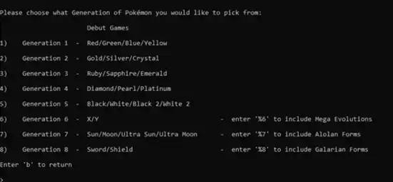 下载 Web 工具或 Web 应用程序最喜爱的 Pokemon Picker 以在 Linux 中在线运行