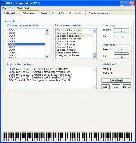 Descărcați instrumentul web sau aplicația web FB01 Sound Editor