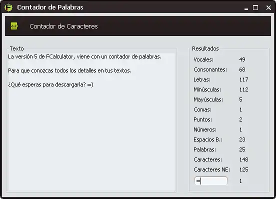 Descargue la herramienta web o la aplicación web FCalculator