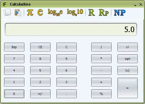 ابزار وب یا برنامه وب FCcalculator را دانلود کنید