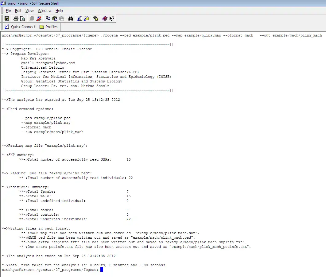 ดาวน์โหลดเครื่องมือเว็บหรือเว็บแอป fcGENE: ตัวแปลงรูปแบบ Genotype เพื่อทำงานใน Linux ออนไลน์