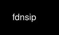 Run fdnsip in OnWorks free hosting provider over Ubuntu Online, Fedora Online, Windows online emulator or MAC OS online emulator