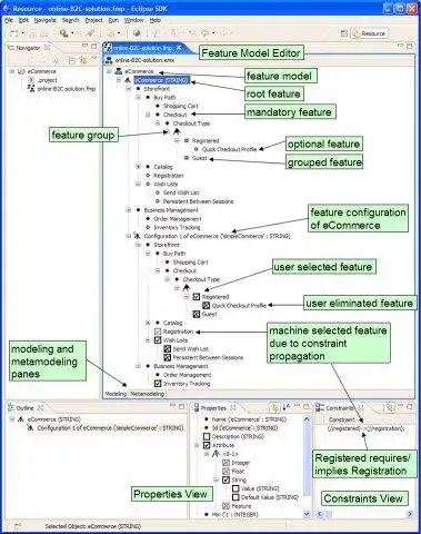 Download web tool or web app Feature Modeling Plug-in