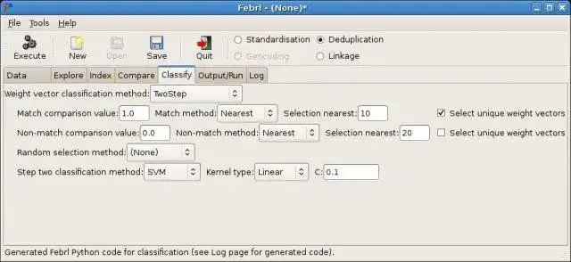 Download web tool or web app Febrl to run in Linux online