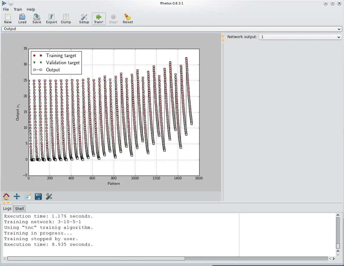 Download web tool or web app Feed-forward neural network for python