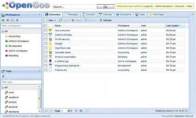 Download web tool or web app Feng Office: Project Management and more