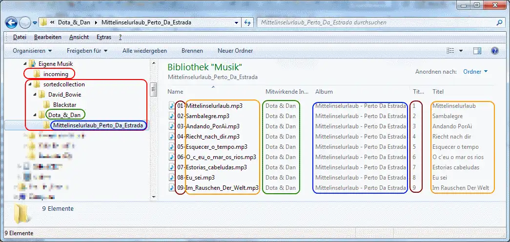 Download web tool or web app Feris MP3-Organizer