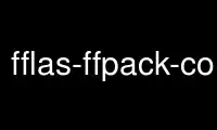 Run fflas-ffpack-config in OnWorks free hosting provider over Ubuntu Online, Fedora Online, Windows online emulator or MAC OS online emulator
