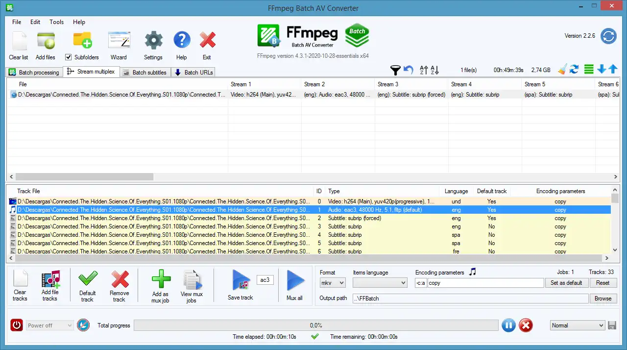 下载网络工具或网络应用程序 FFmpeg Batch AV Converter