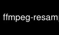 Run ffmpeg-resampler in OnWorks free hosting provider over Ubuntu Online, Fedora Online, Windows online emulator or MAC OS online emulator