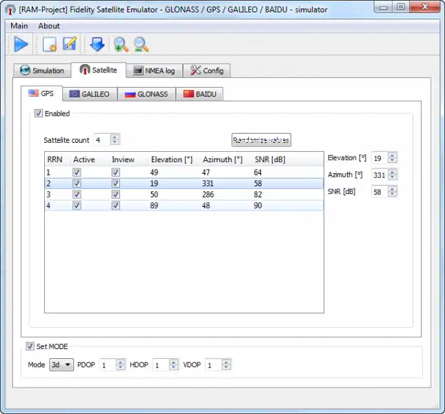 Download web tool or web app Fidelity Platform Satellite Emulator