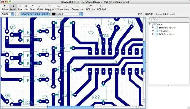 WebツールまたはWebアプリをダウンロードするFidoCadJ