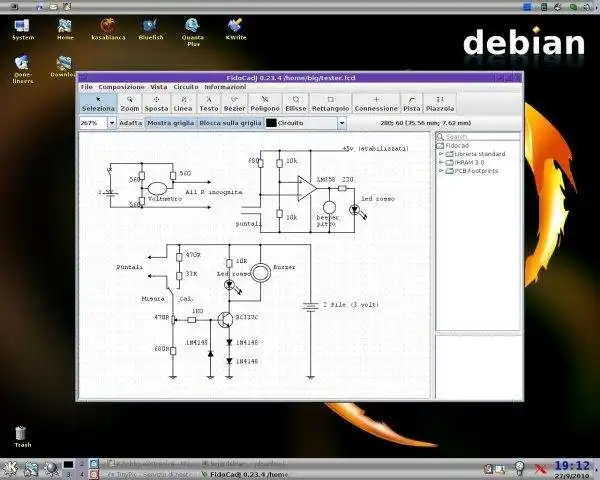 WebツールまたはWebアプリをダウンロードするFidoCadJ