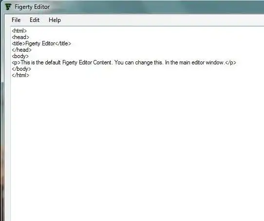Download web tool or web app Figerty Editor