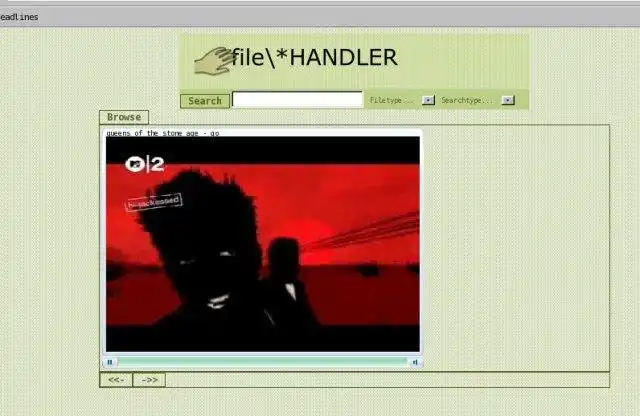 Download web tool or web app file*HANDLER