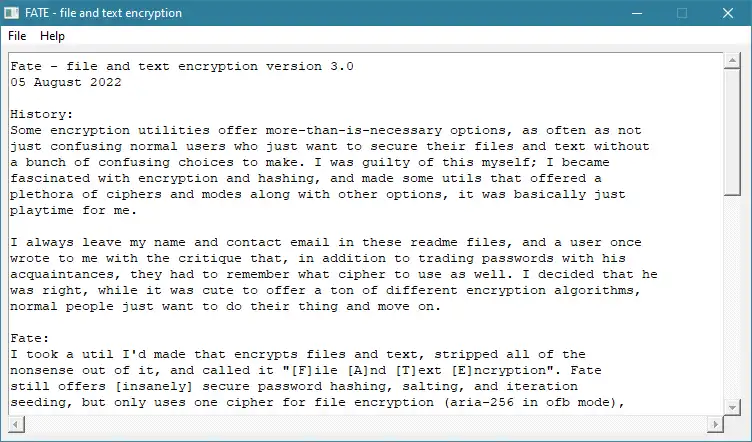 Descărcați instrumentul web sau aplicația web File And Text Encryption (soarta)