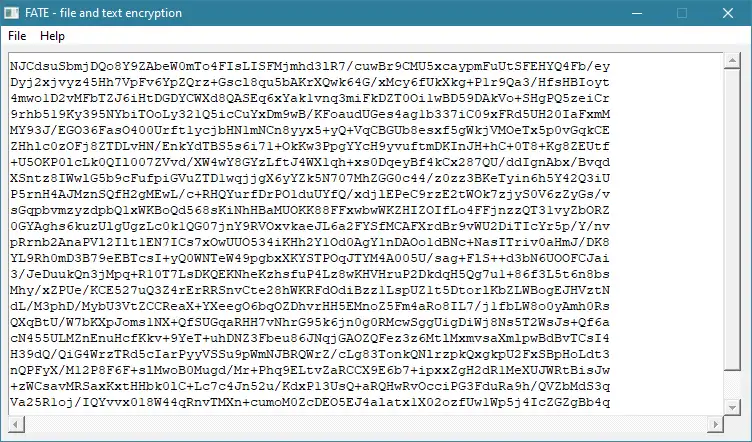 تنزيل أداة الويب أو تطبيق الويب File And Text Encryption (fate)