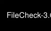 ແລ່ນ FileCheck-3.6 ໃນ OnWorks ຜູ້ໃຫ້ບໍລິການໂຮດຕິ້ງຟຣີຜ່ານ Ubuntu Online, Fedora Online, Windows online emulator ຫຼື MAC OS online emulator
