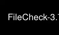Запустіть FileCheck-3.7 у постачальника безкоштовного хостингу OnWorks через Ubuntu Online, Fedora Online, онлайн-емулятор Windows або онлайн-емулятор MAC OS