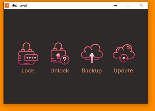 Muat turun alat web atau aplikasi web FileEncrypt