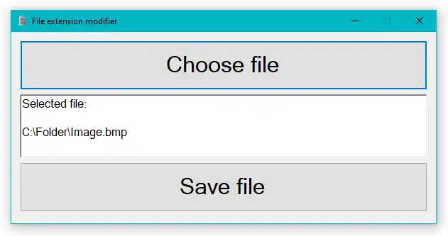 Download web tool or web app File extension modifier