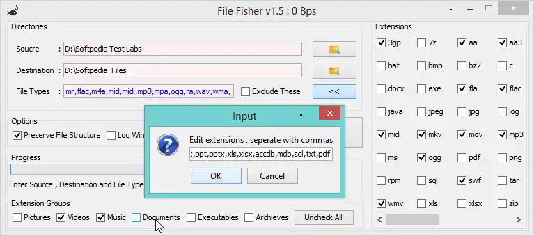 Descărcați instrumentul web sau aplicația web File Fisher