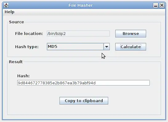 ดาวน์โหลดเครื่องมือเว็บหรือเว็บแอป FileHasher