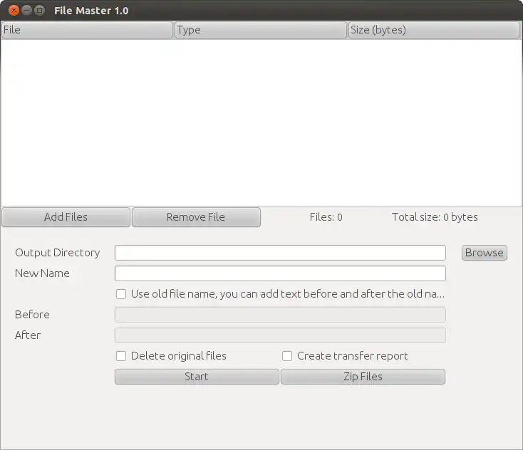 Download web tool or web app File Master