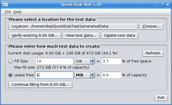 Télécharger l'outil Web ou l'application Web Test de lecture de fichier