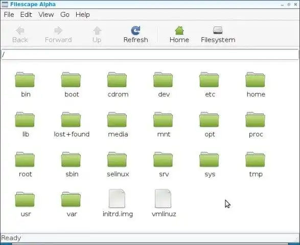 Muat turun alat web atau aplikasi web Filescape