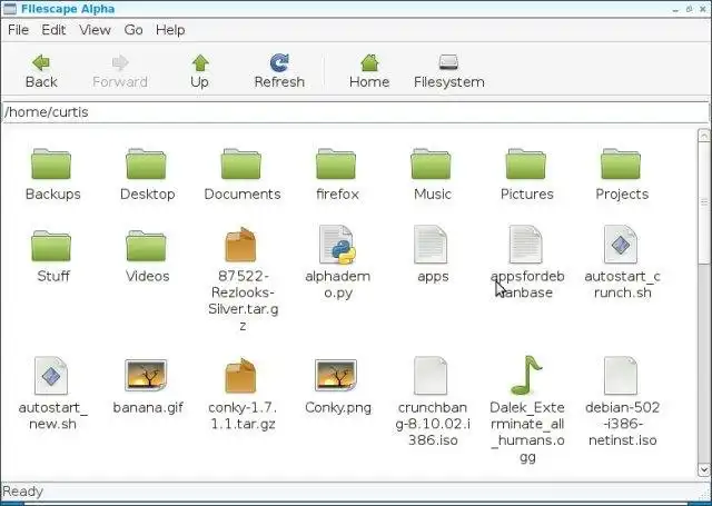 Download web tool or web app Filescape