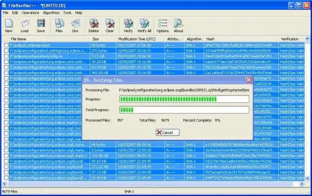 Download web tool or web app FileVerifier++