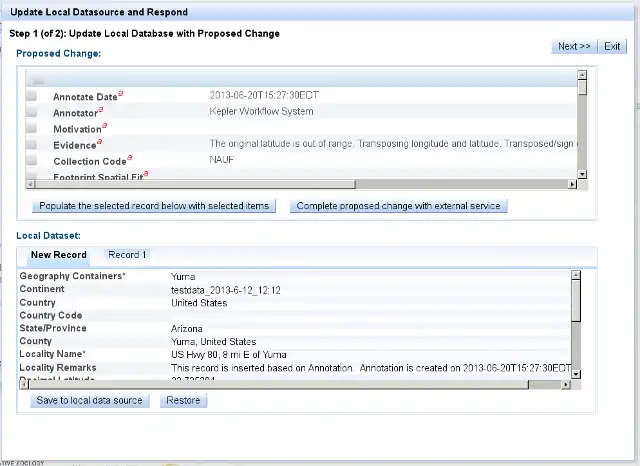 Download web tool or web app FilteredPush