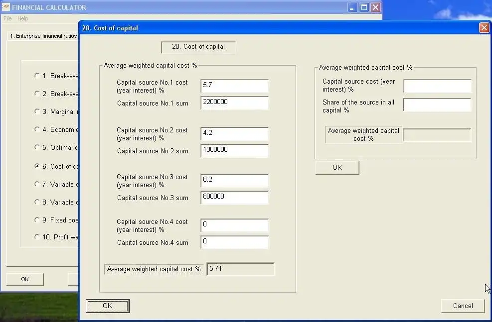 ดาวน์โหลดเครื่องมือเว็บหรือเว็บแอพ Finance Calculator Ultimate