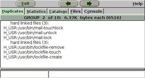 下载网络工具或网络应用程序 finddupe - 编目文件并查找重复项