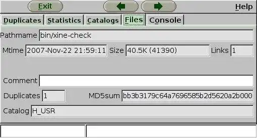 下载网络工具或网络应用程序 finddupe - 编目文件并查找重复项
