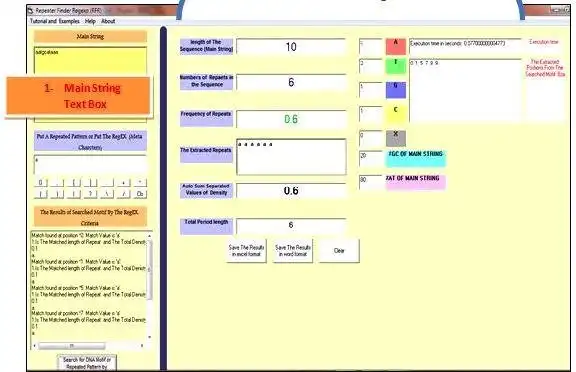 Download web tool or web app Finding DNA Repeats by RFRE