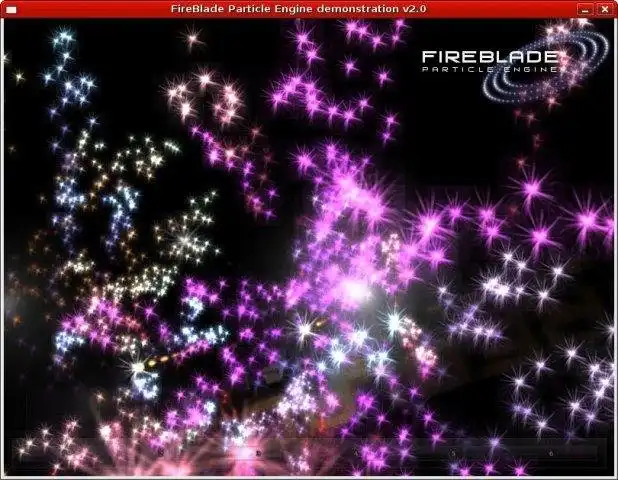 WebツールまたはWebアプリFireBladeパーティクルエンジンをダウンロードする