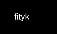 Run fityk in OnWorks free hosting provider over Ubuntu Online, Fedora Online, Windows online emulator or MAC OS online emulator